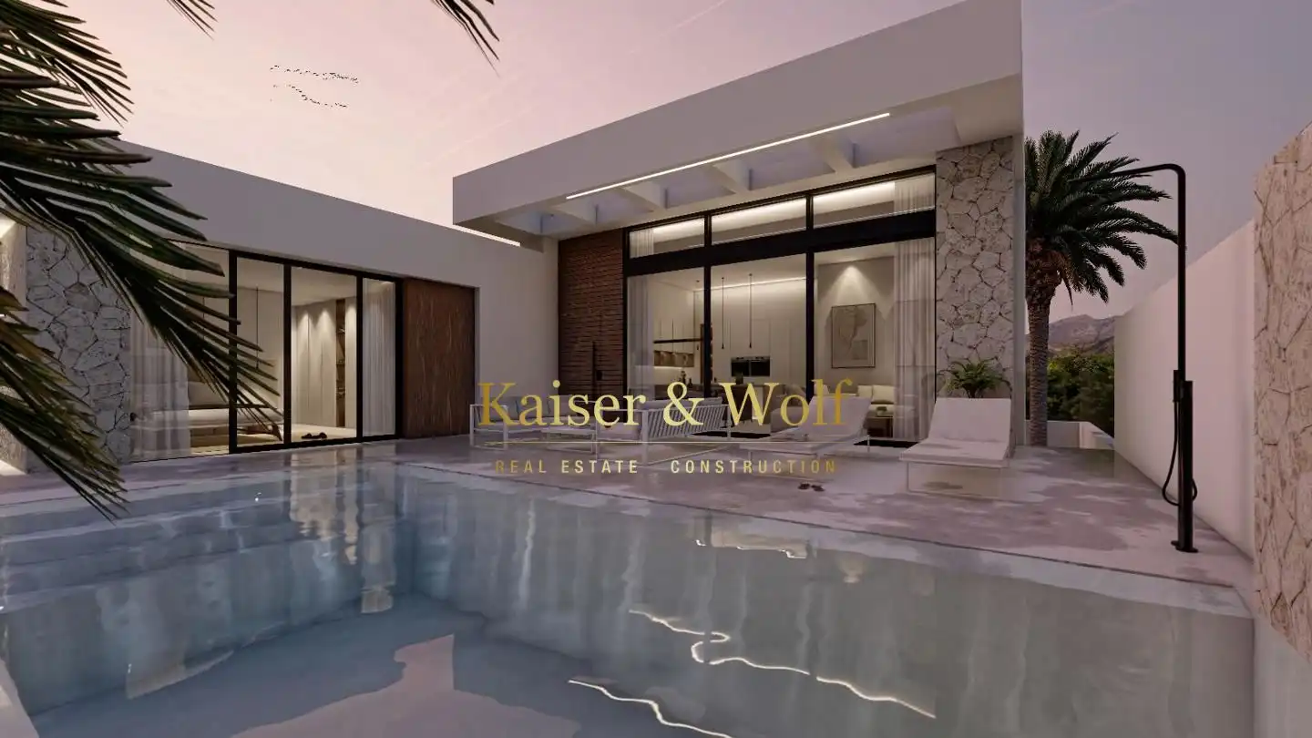 Vista exterior de Casa o chalet en venta en Rojales con Jardín privado, Terraza y Piscina