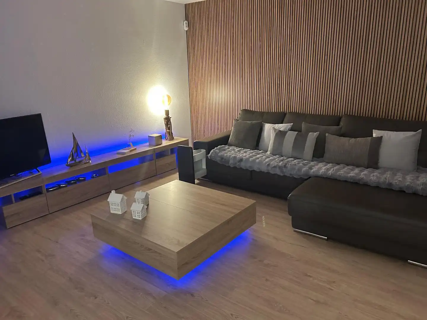Sala d'estar de Apartament de lloguer en Castell d'Aro, Platja d'Aro i s'Agaró