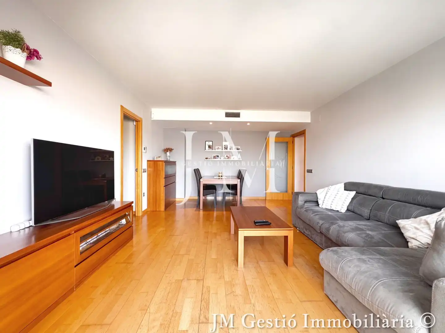 Wohnzimmer von Wohnung zum Verkauf in Terrassa mit Klimaanlage, Heizung und Parkett