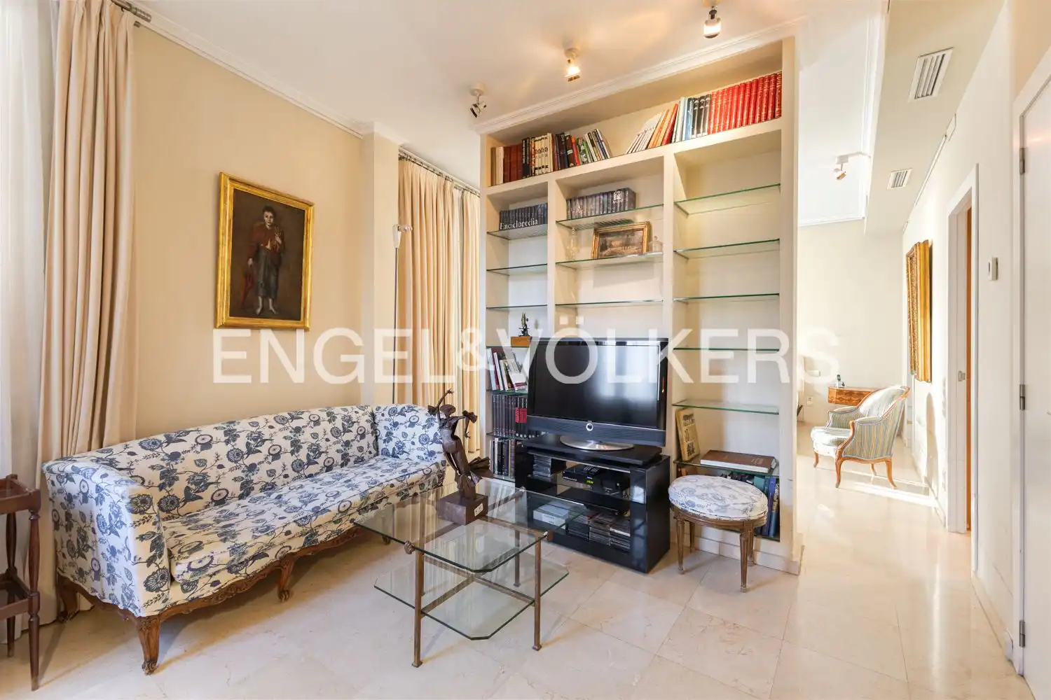 Sala de estar de Piso en venta en Valencia con Aire acondicionado, Calefacción y Balcón
