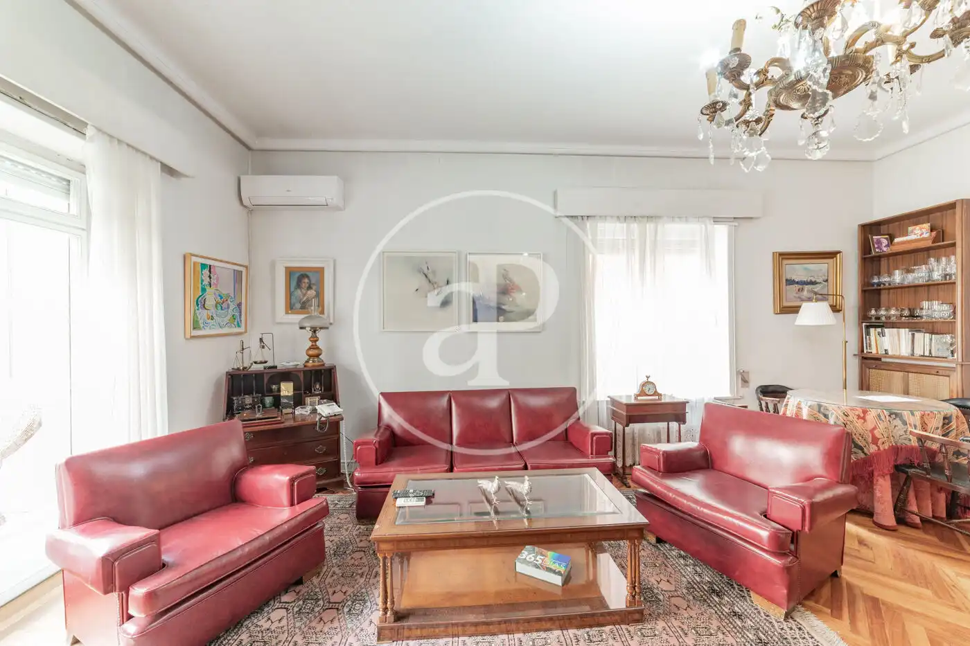Sala de estar de Piso en venta en Madrid con Calefacción, Terraza y Trastero