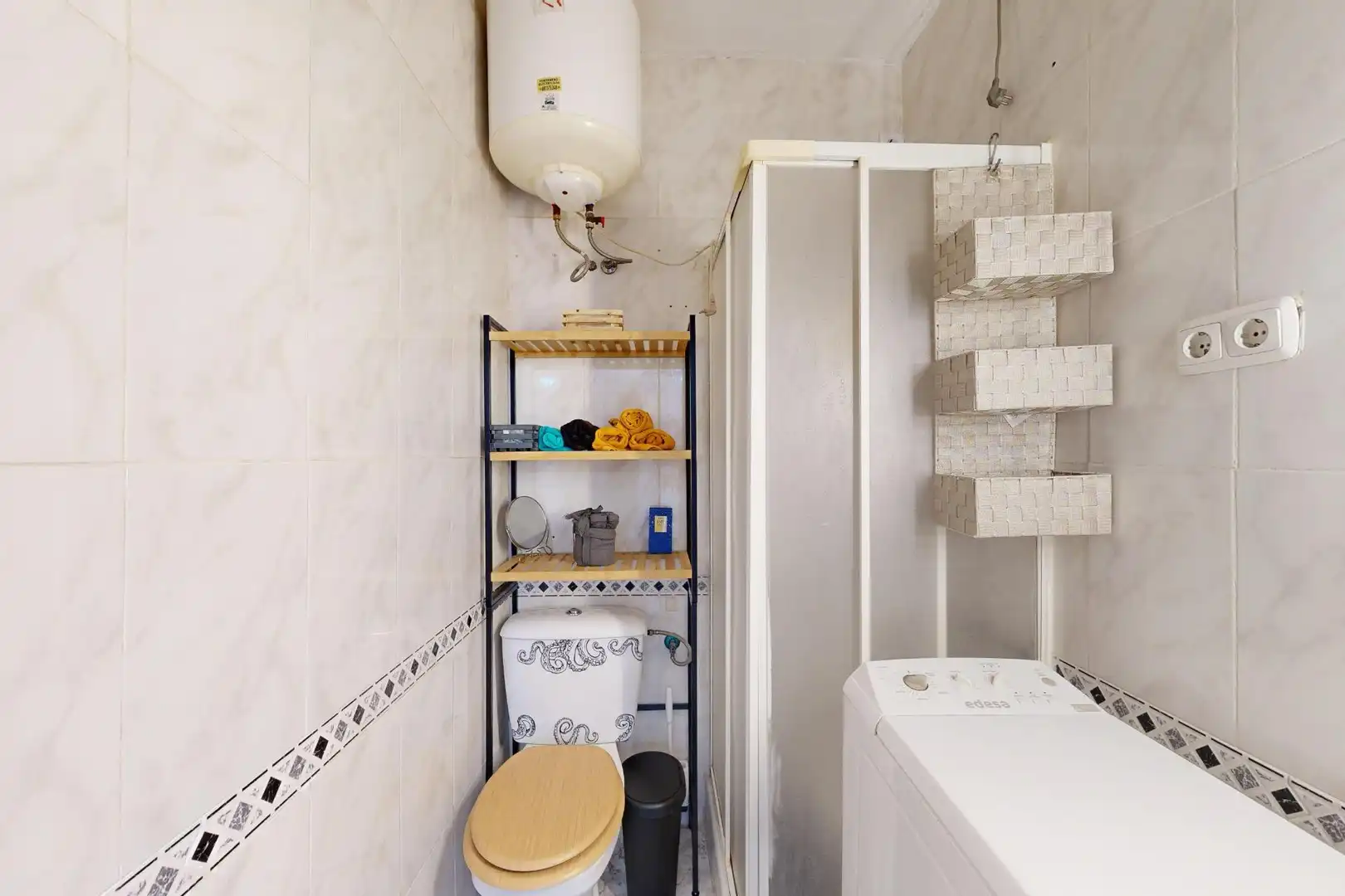 Bany de Apartament en venda en Cartagena amb Aire condicionat, Terrassa i Balcó