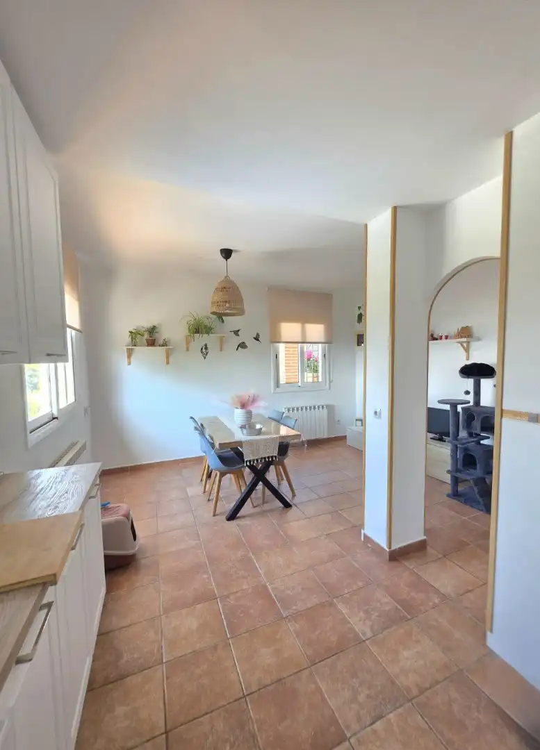 Esszimmer von Haus oder Chalet zum Verkauf in Sant Fost de Campsentelles mit Heizung, Privatgarten und Abstellraum