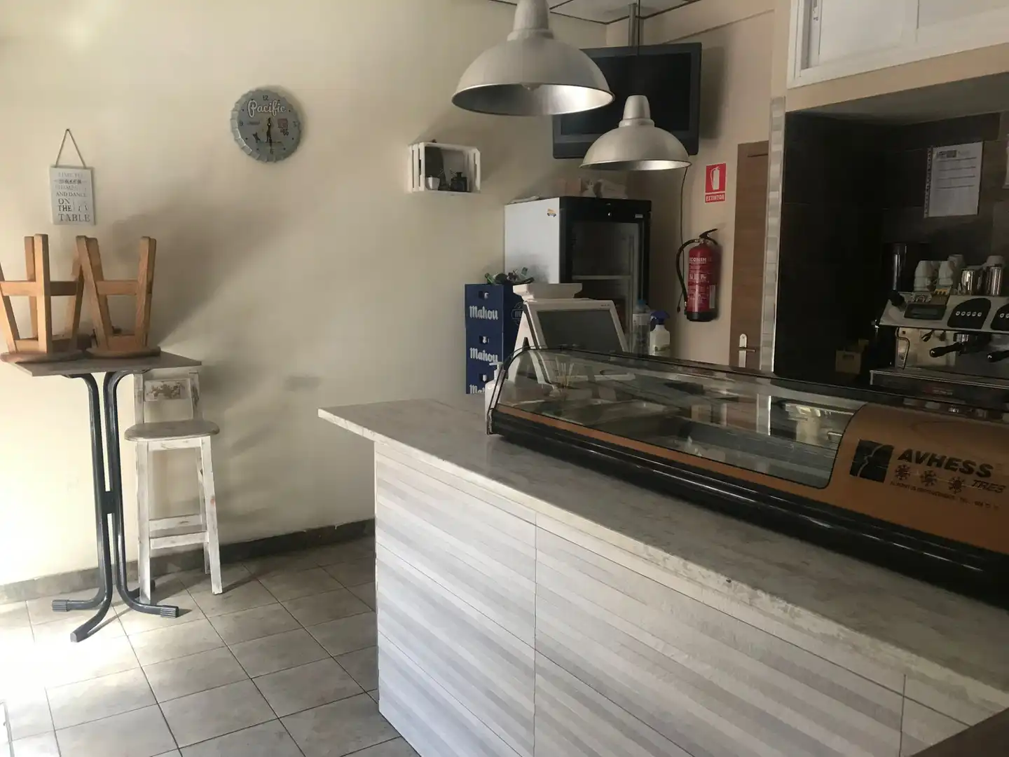 Kitchen of Commercial properties for sale in Madrid  with Air Conditioner