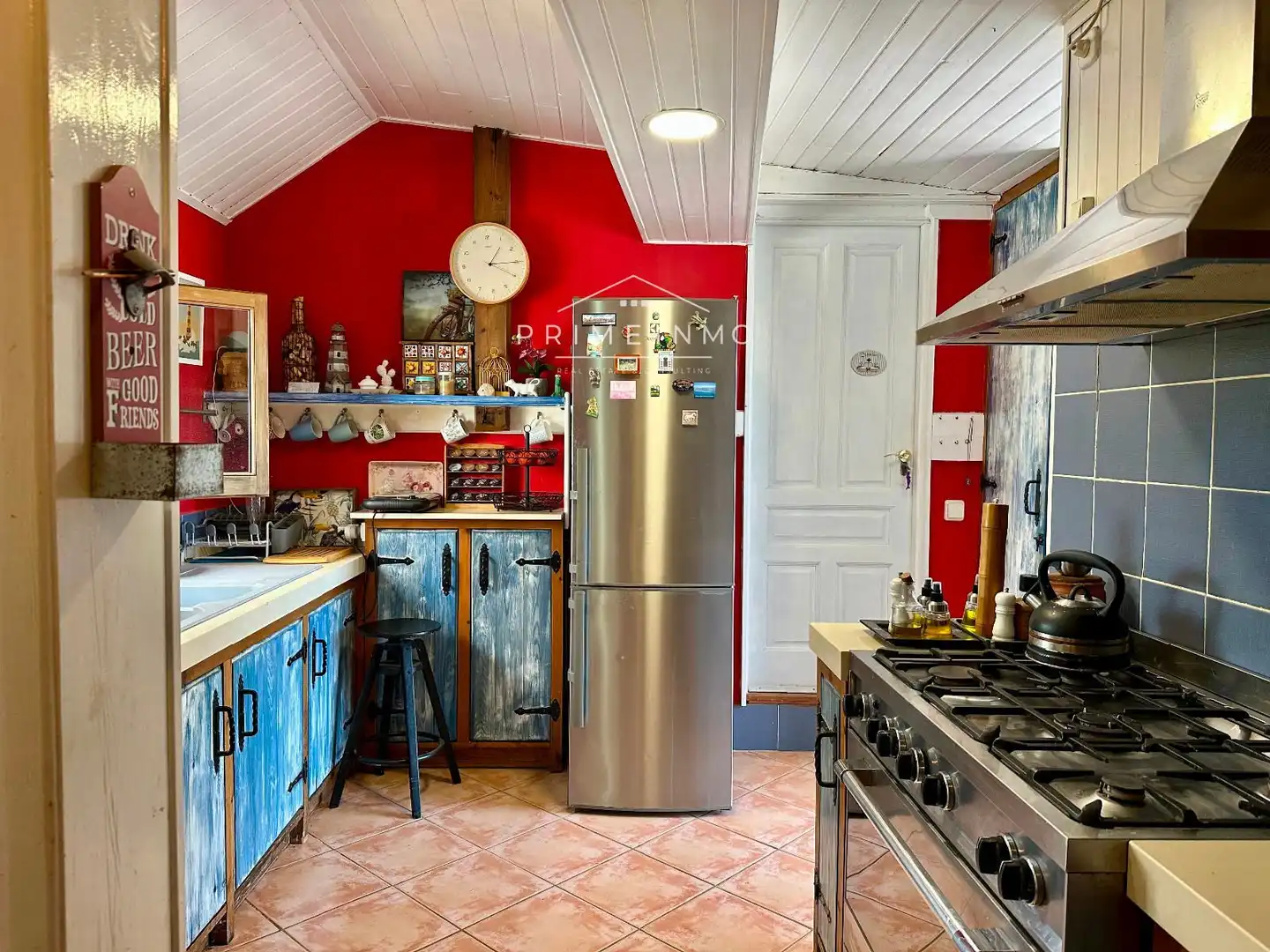 Cocina de Finca rústica en venta en Camarles con Calefacción, Terraza y Trastero