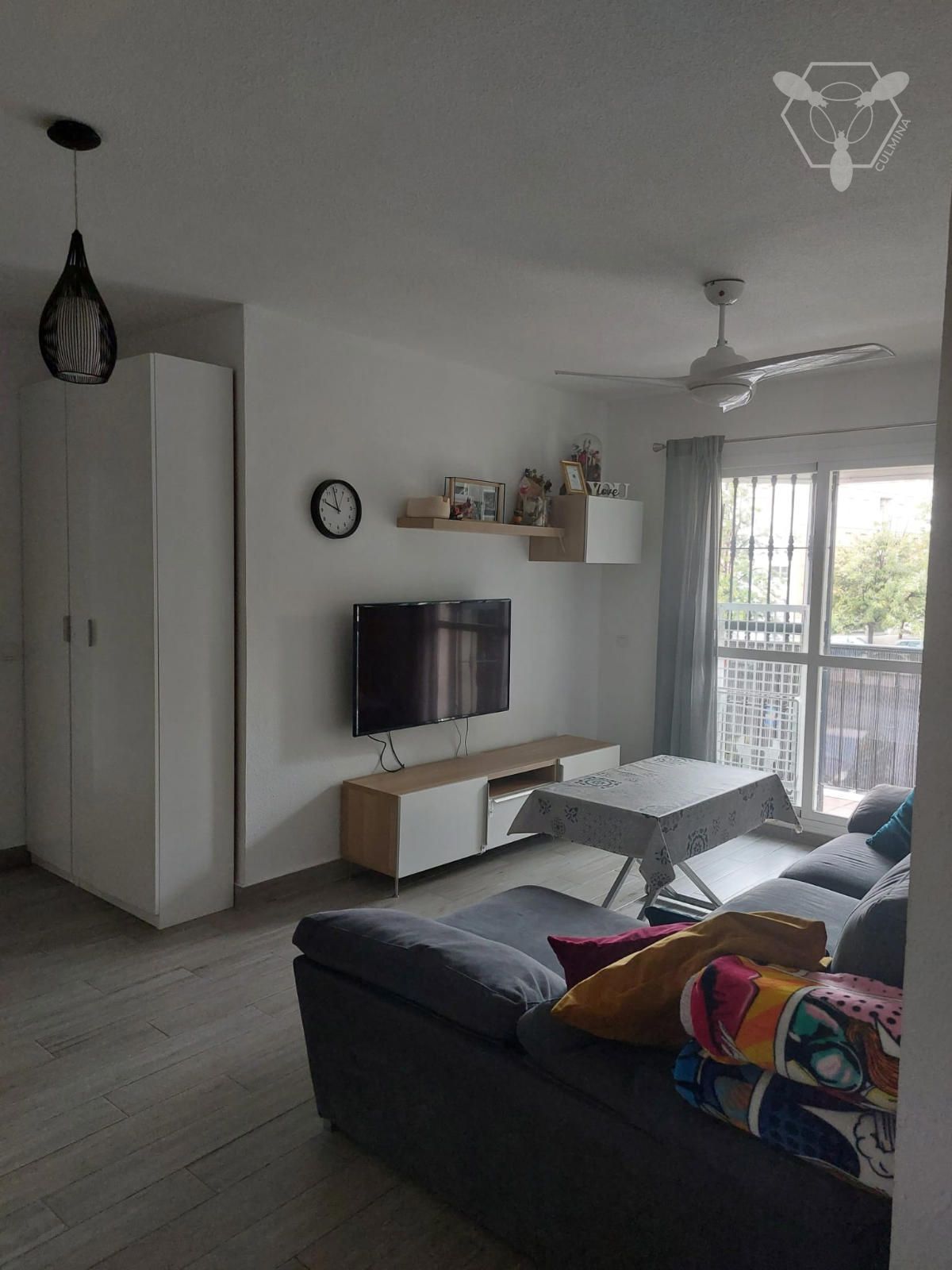 Sala de estar de Piso en venta en  Huelva Capital con Aire acondicionado y Terraza