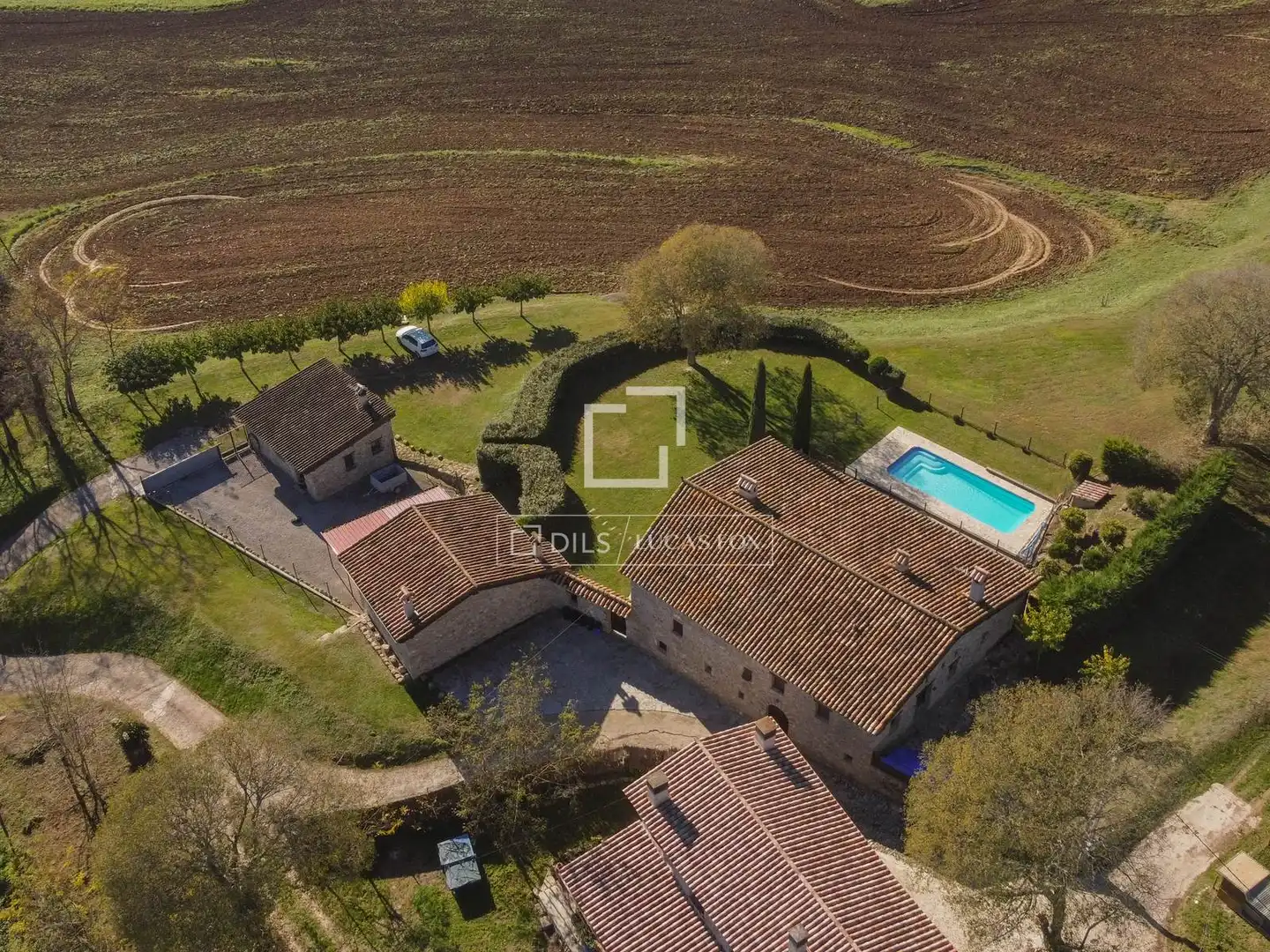 Finca rústica en venta en Santa Pau con Jardín privado, Terraza y Trastero