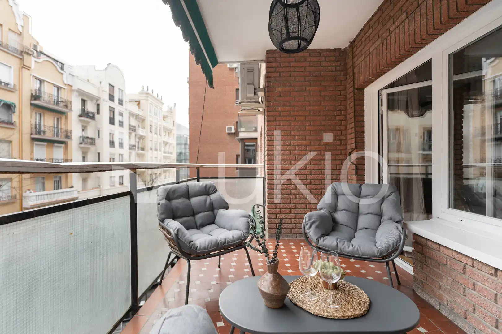 Terrassa de Apartament de lloguer en Madrid amb Aire condicionat, Calefacció i Terrassa