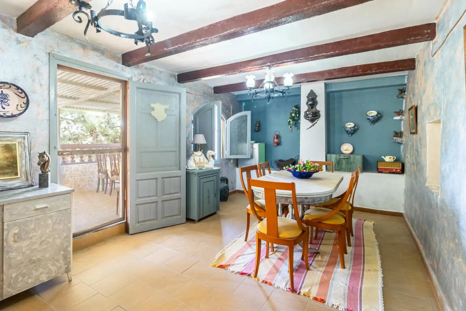 Dining room of Country homes for sale in Adra  with Terrace