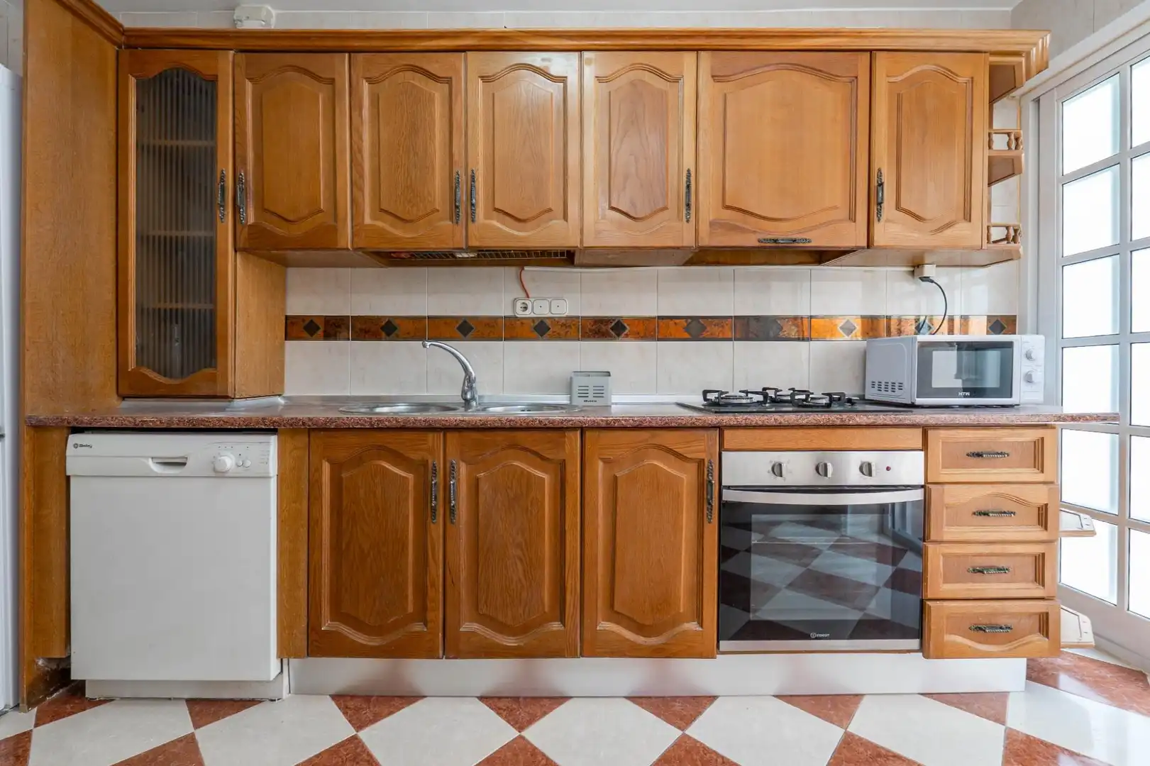 Küche von Wohnung zur Miete in Granada mit Heizung und Möbliert