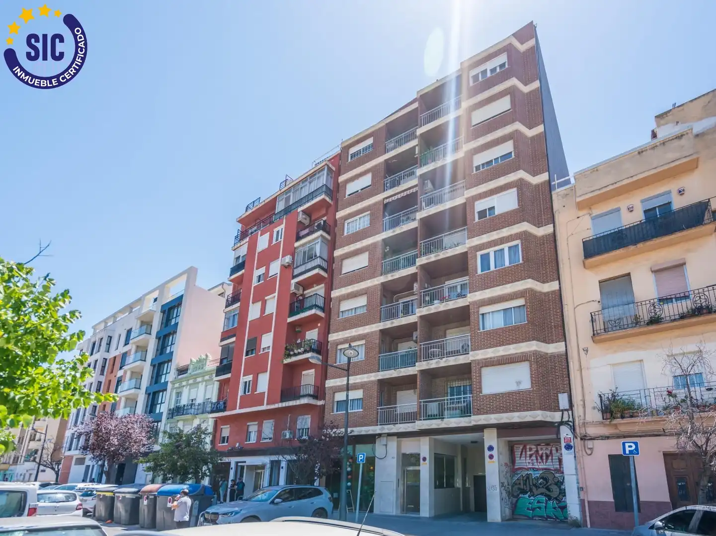 Vista exterior de Piso en venta en Valencia con Aire acondicionado, Jardín privado y Terraza