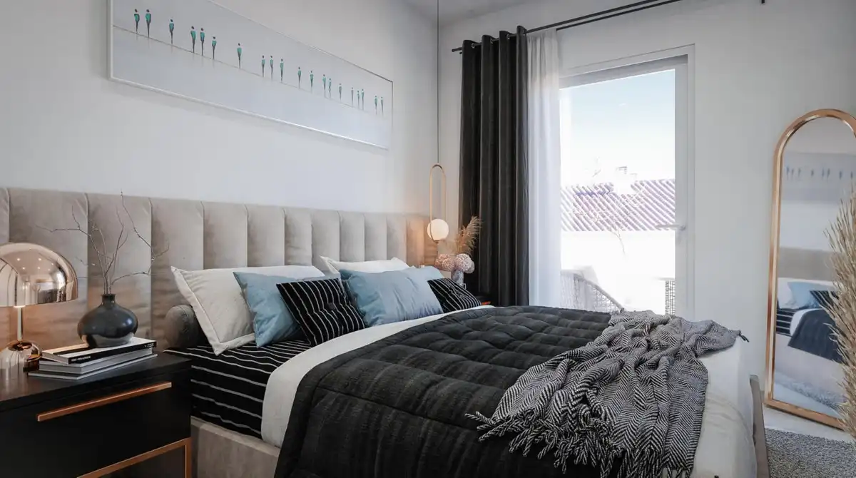 Dormitori de Apartament en venda en Benalmádena amb Aire condicionat, Terrassa i Traster