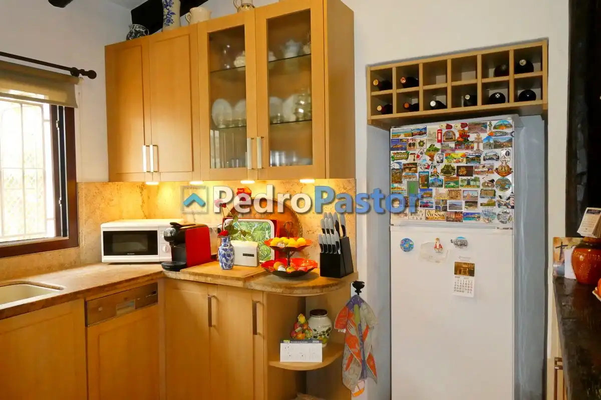 Cocina de Casa o chalet en venta en Dénia con Aire acondicionado, Calefacción y Terraza