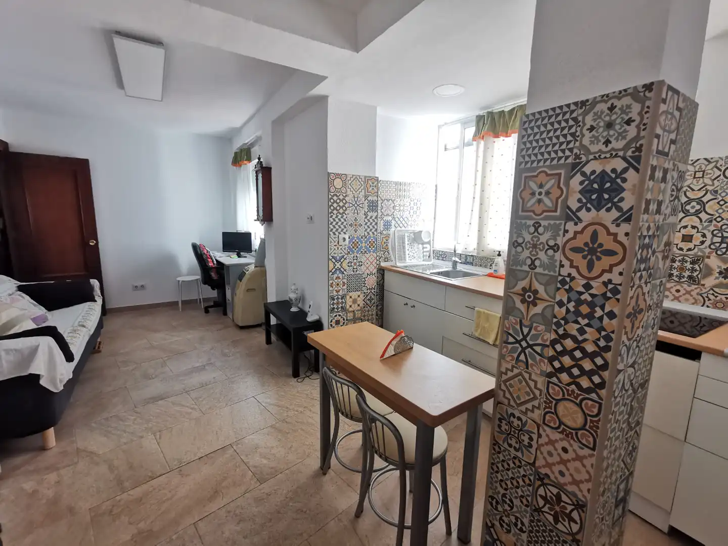 Kitchen of Flat for rent in Cruz de Humilladero