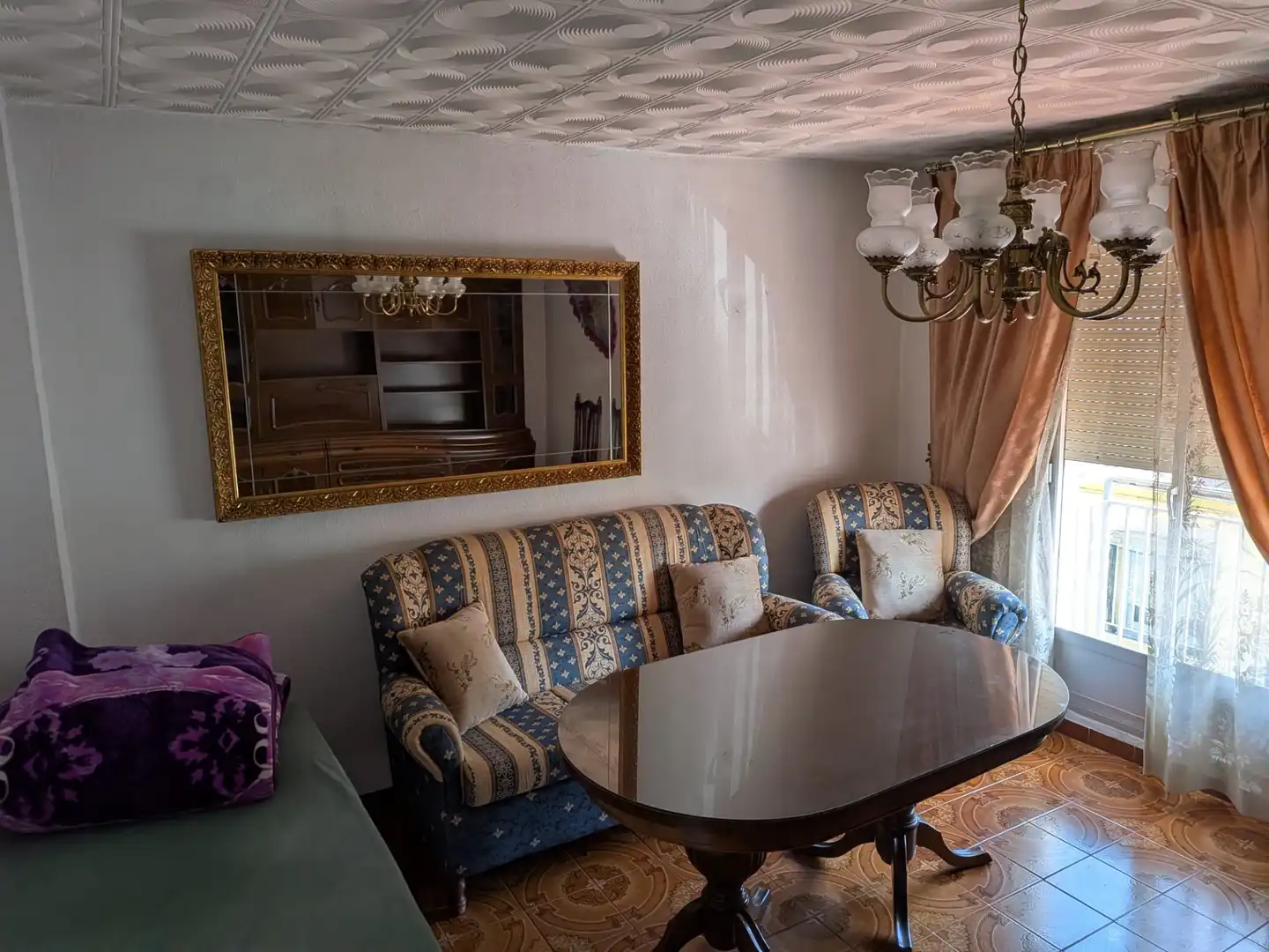 Dining room of Flat for share in Alhendín