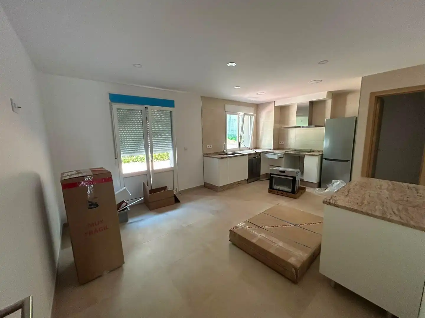 Cocina de Casa o chalet de alquiler en Lugo con Calefacción, Jardín privado y Parquet