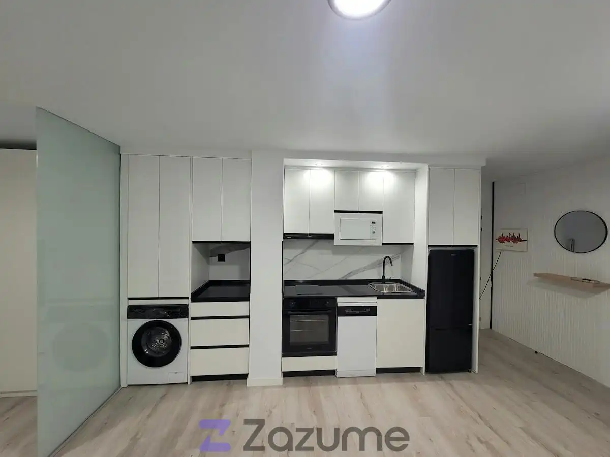 Cocina de Apartamento de alquiler en Cuéllar, Segovia