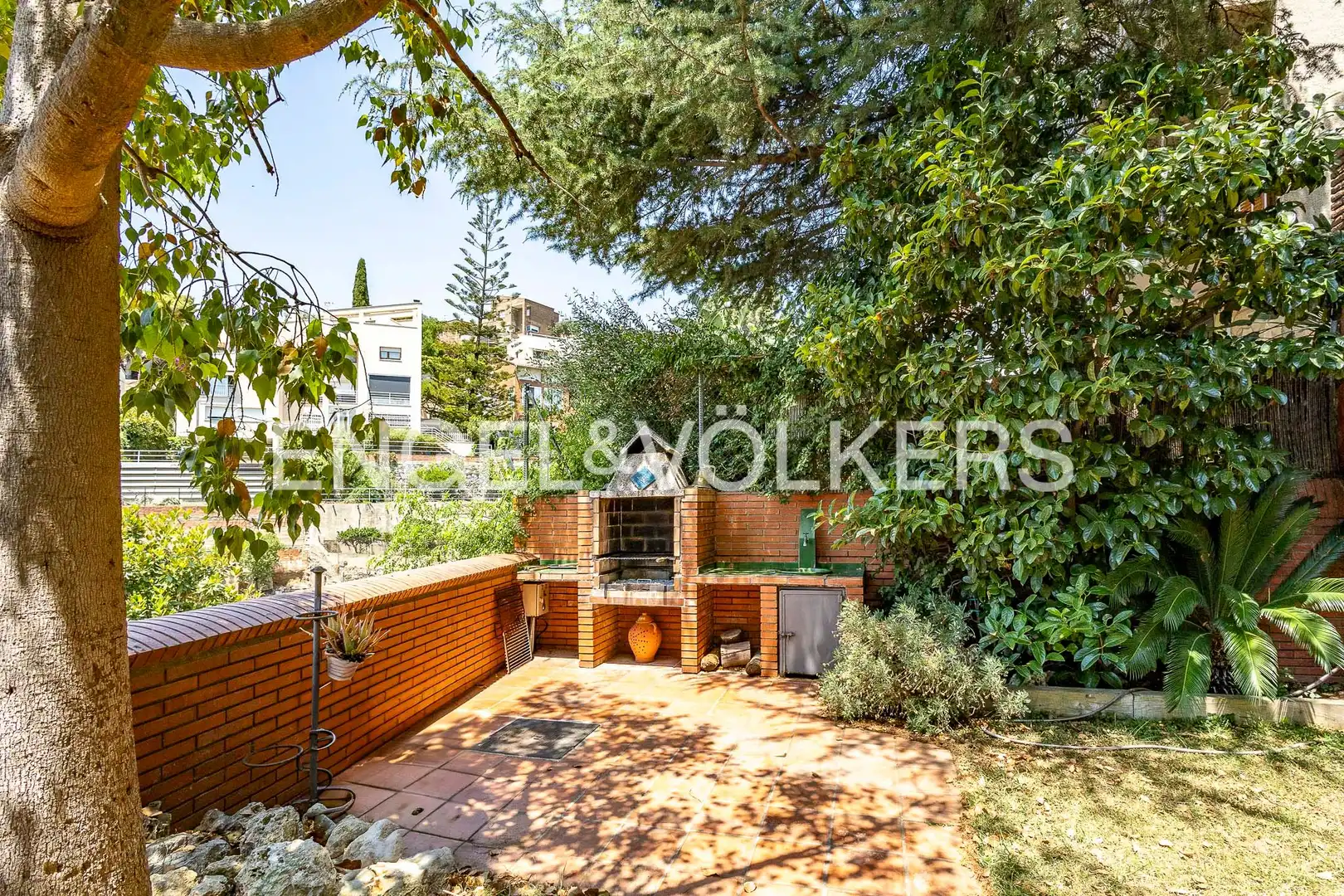 Terraza de Casa o chalet de alquiler en Esplugues de Llobregat con Aire acondicionado, Calefacción y Jardín privado