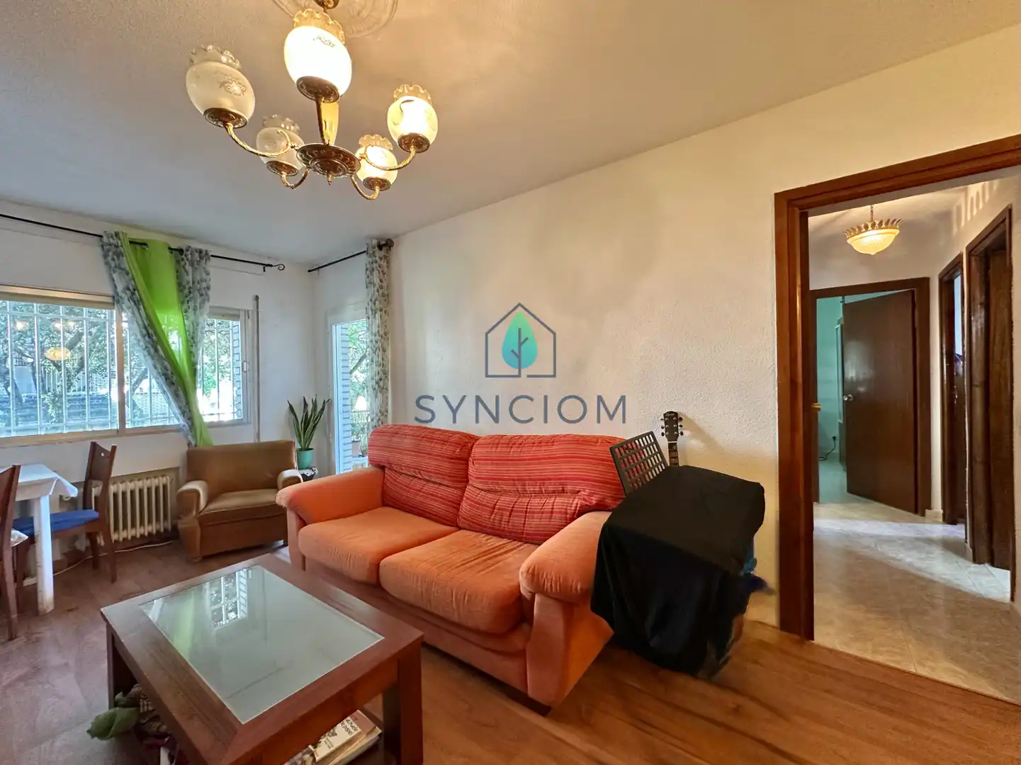 Living room of Ground floor for sale in Fresnedillas de la Oliva  with Heating, Terrace and Storage room
