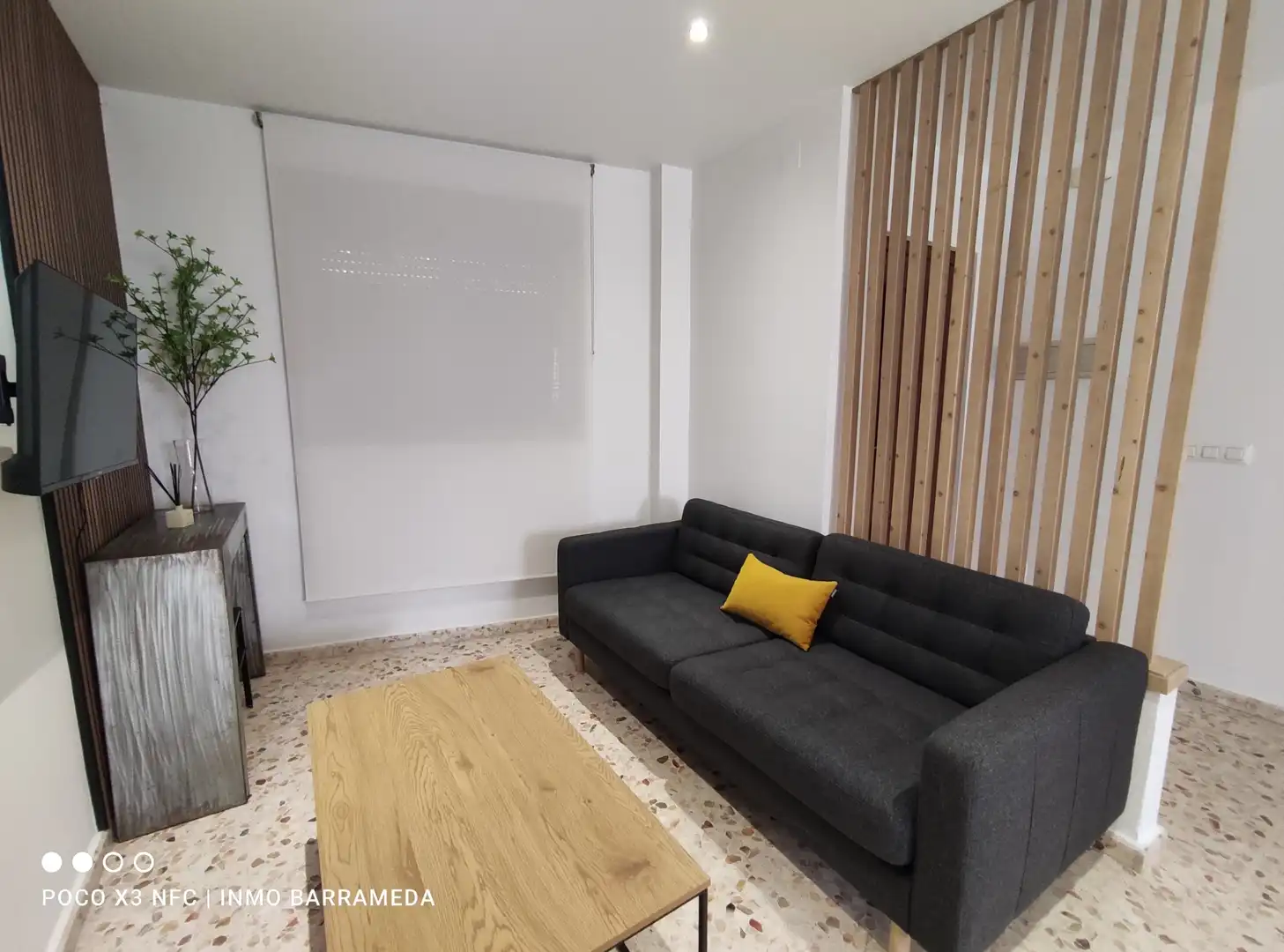 Sala de estar de Estudio de alquiler en Sanlúcar de Barrameda con Aire acondicionado, Calefacción y Amueblado