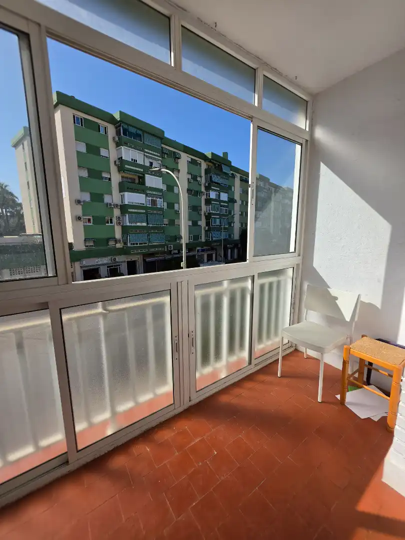 Terraza de Piso de alquiler en Málaga con Balcón