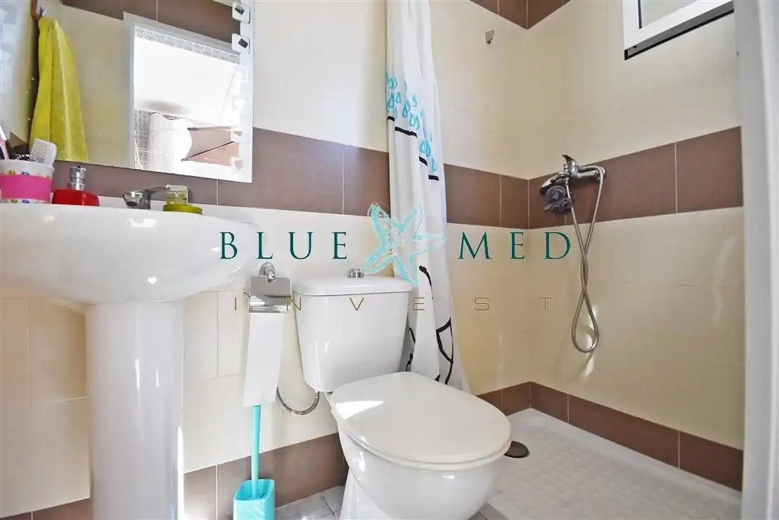 Badezimmer von Maisonette zum Verkauf in Mazarrón mit Terrasse, Abstellraum und Möbliert