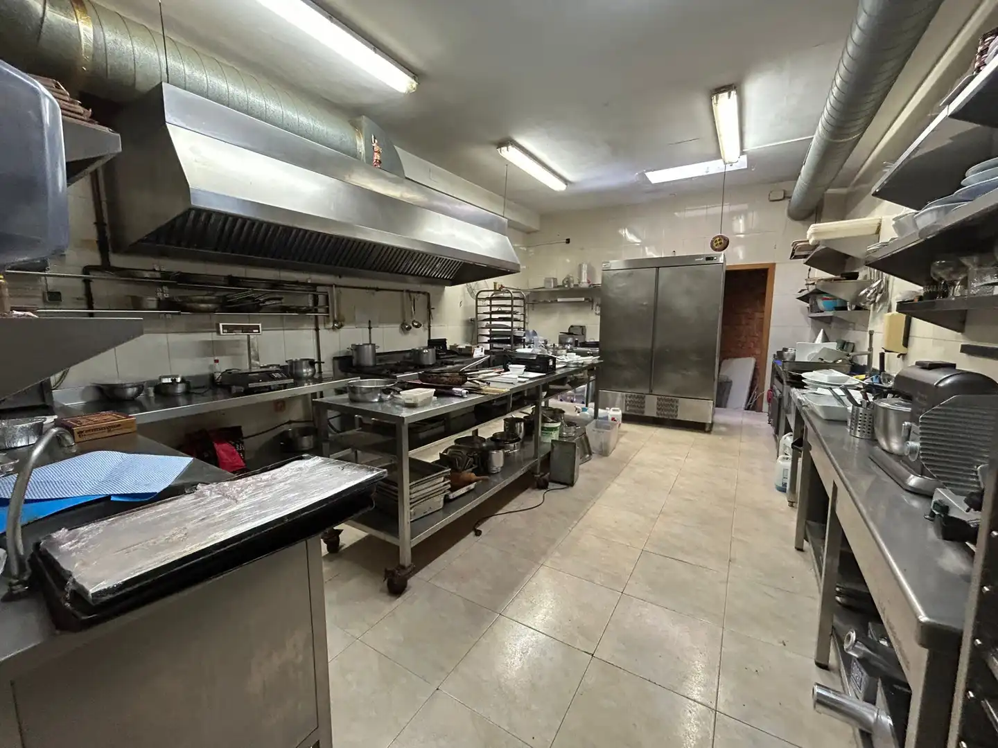 Kitchen of Houses for sale in Sant Adrià de Besòs  with Air Conditioner, Heating and Terrace