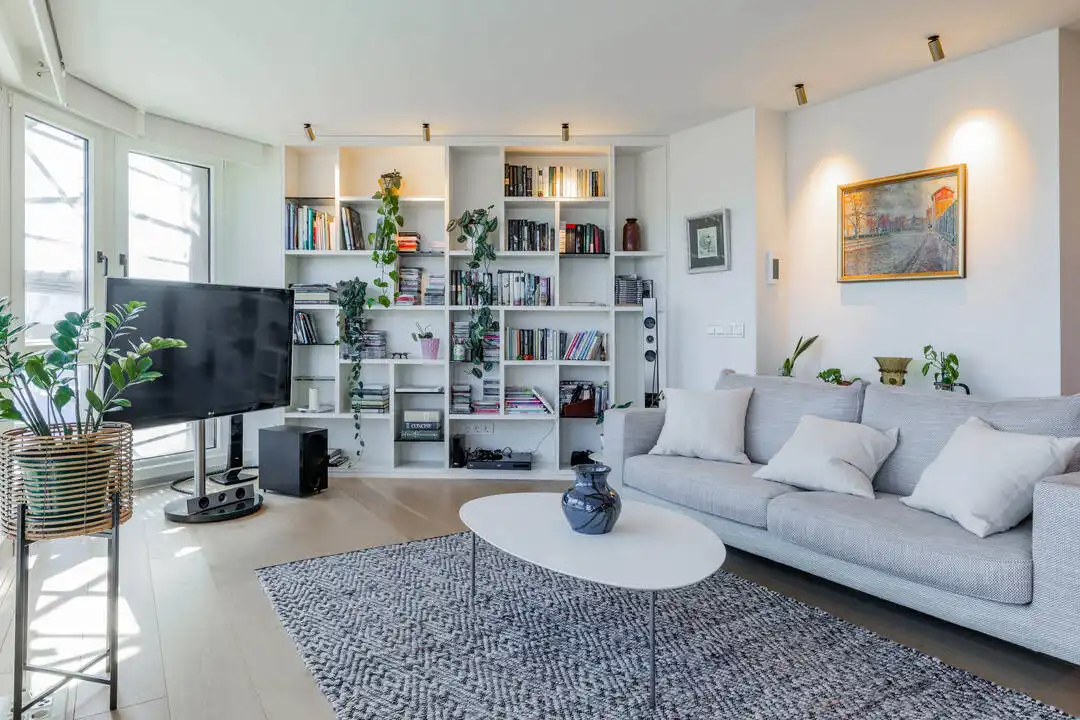 Sala de estar de Piso en venta en Donostia - San Sebastián  con Calefacción y Alarma