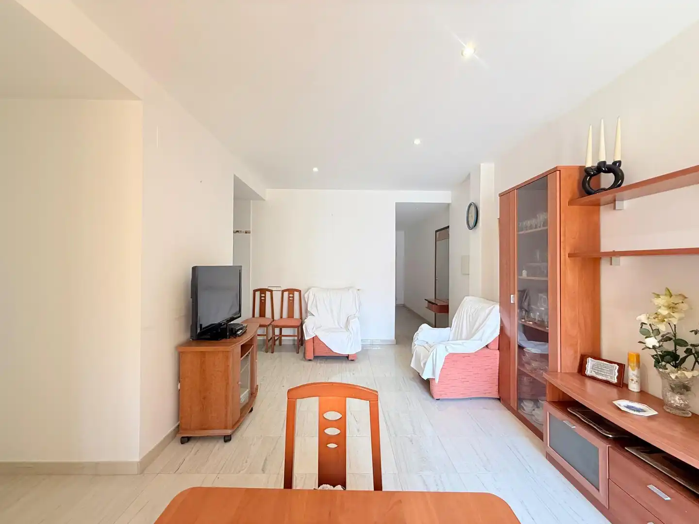 Sala d'estar de Planta baixa en venda en Sant Jaume d'Enveja amb Moblat