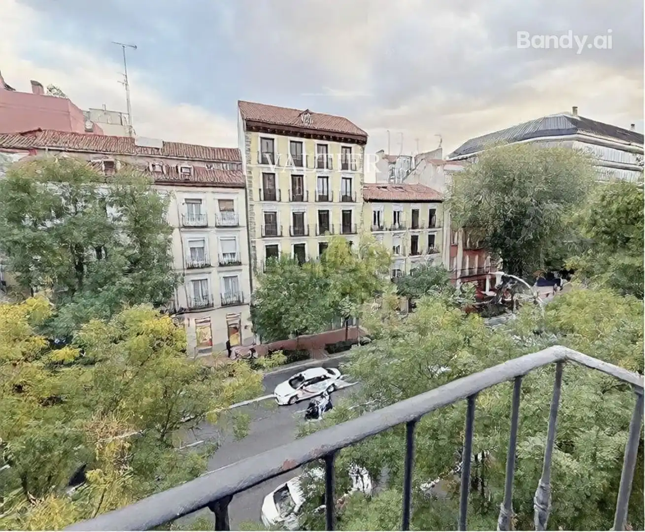 Exterior view of Flat for rent in Madrid  with Air Conditioner, Storage room and Furnished