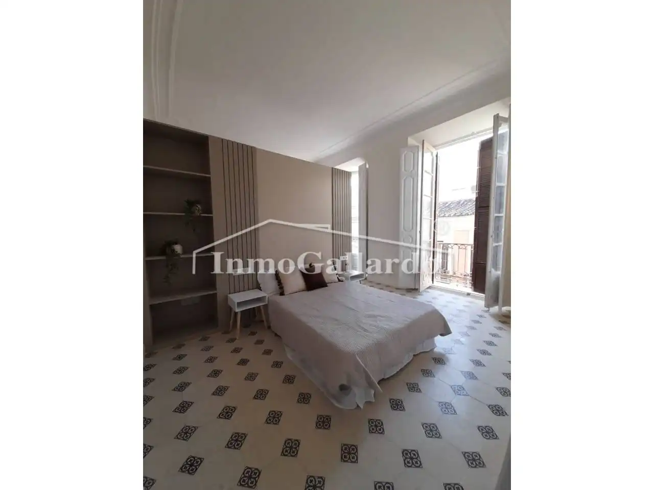 Bedroom of Flat for sale in Málaga  with Furnished and Alarm