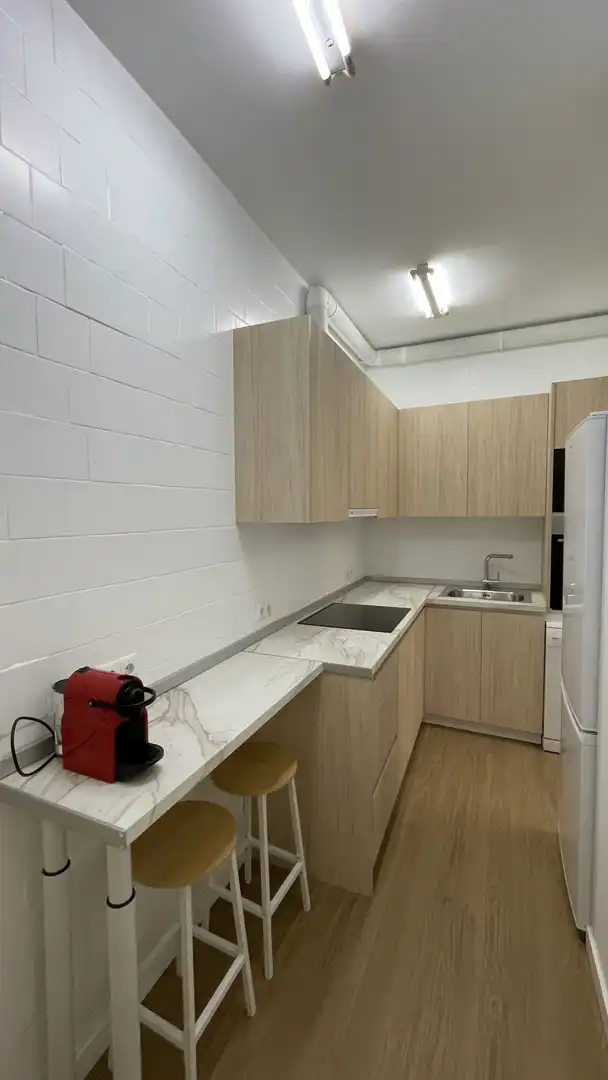 Cuina de Pis de lloguer en Valencia amb Aire condicionat, Calefacció i Parquet