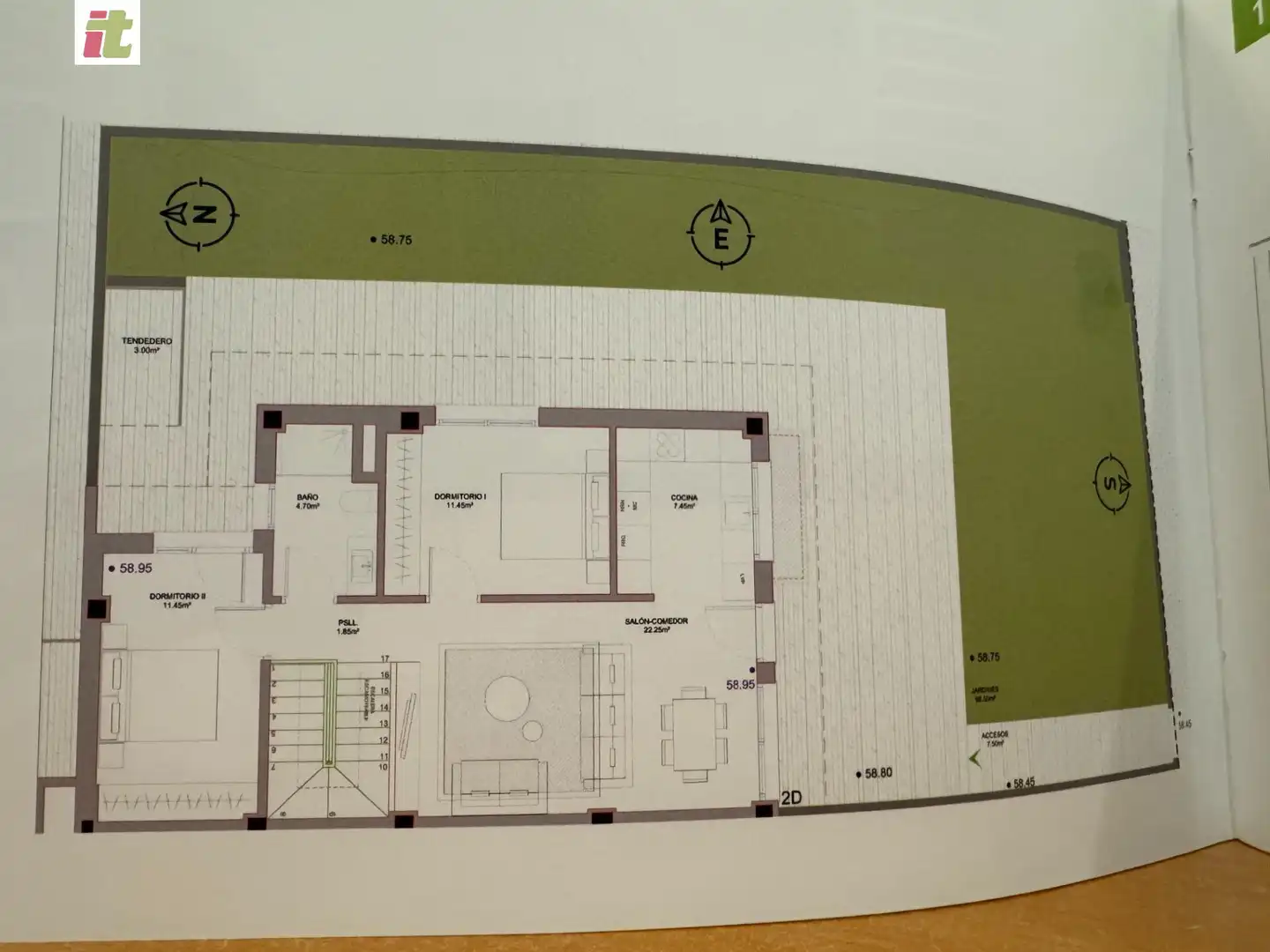 Casa adosada en venta en Sopela