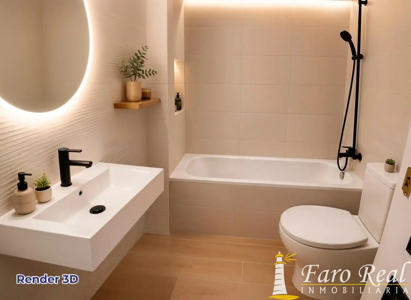 Baño de Ático en venta en Sanlúcar de Barrameda con Aire acondicionado, Terraza y Trastero