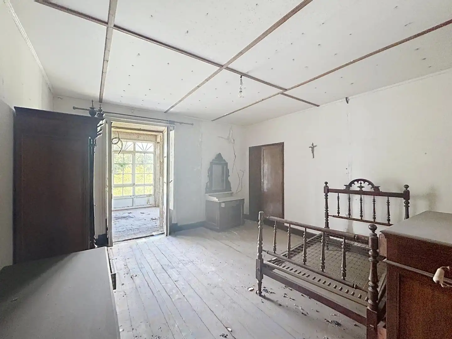 Habitación de Finca rústica en venta en Pontecesures con Terraza y Balcón