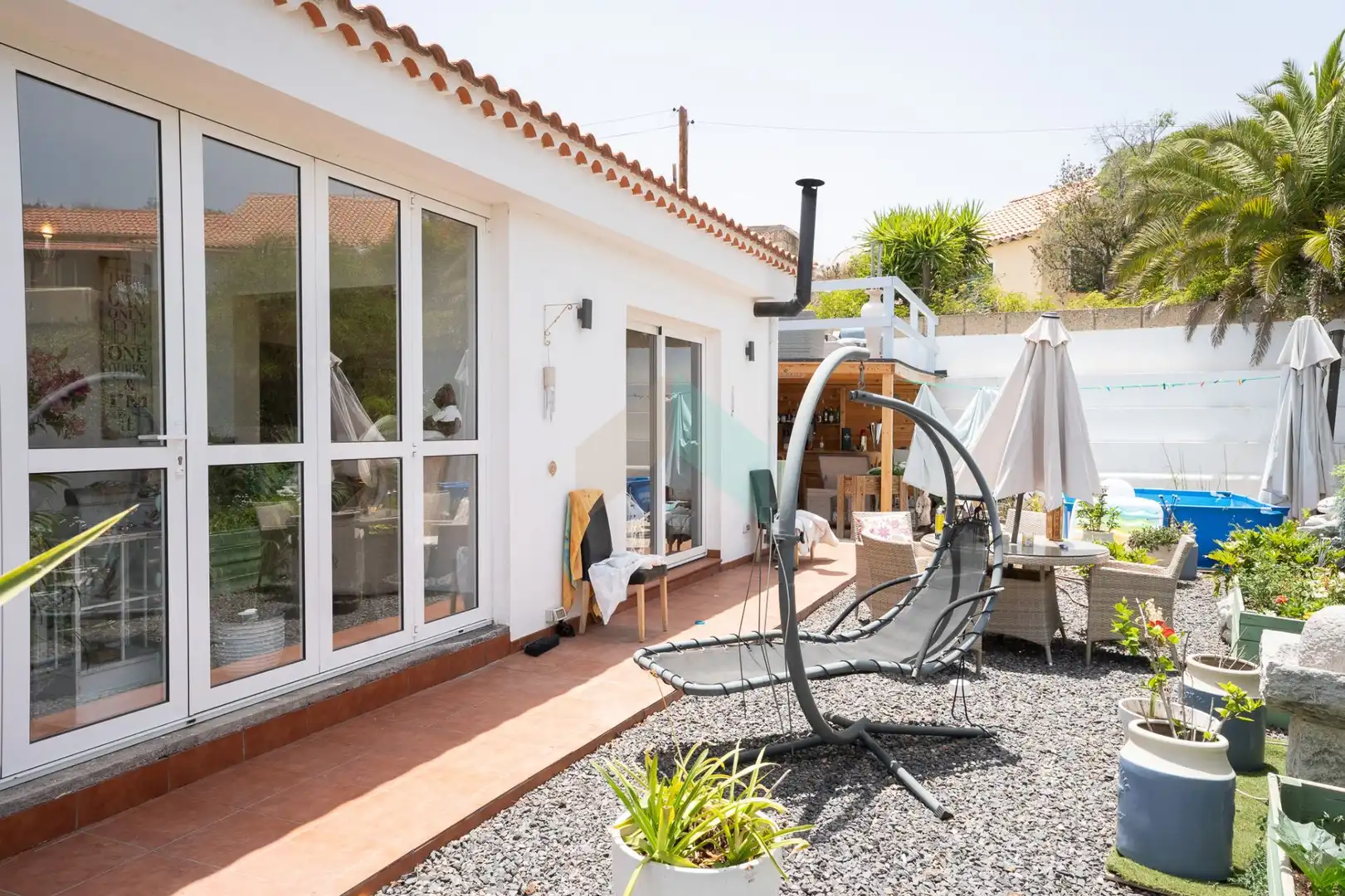 Terrassa de Casa o xalet en venda en San Miguel de Abona amb Aire condicionat, Calefacció i Jardí privat