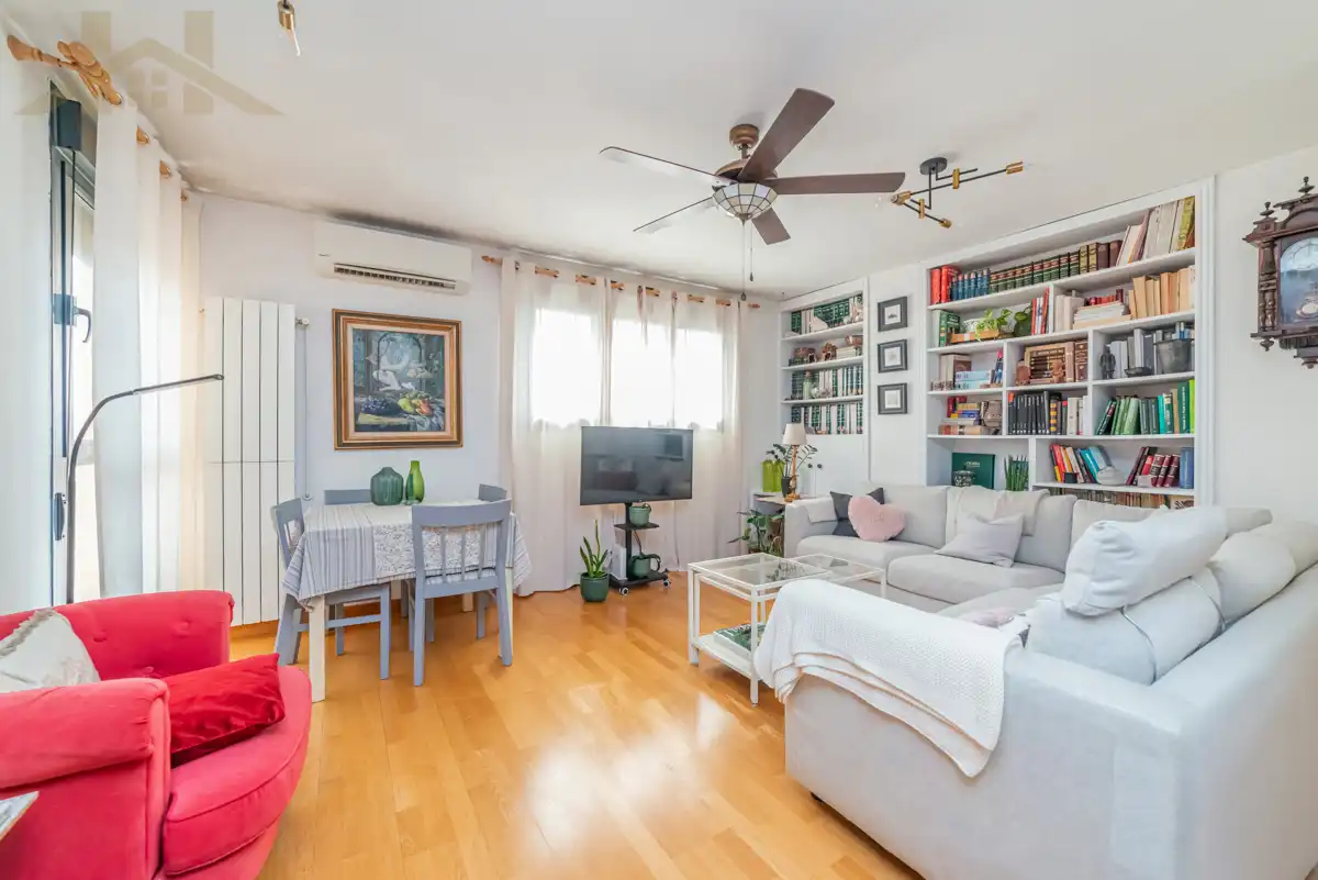 Sala de estar de Piso en venta en Valdemoro con Aire acondicionado, Calefacción y Parquet