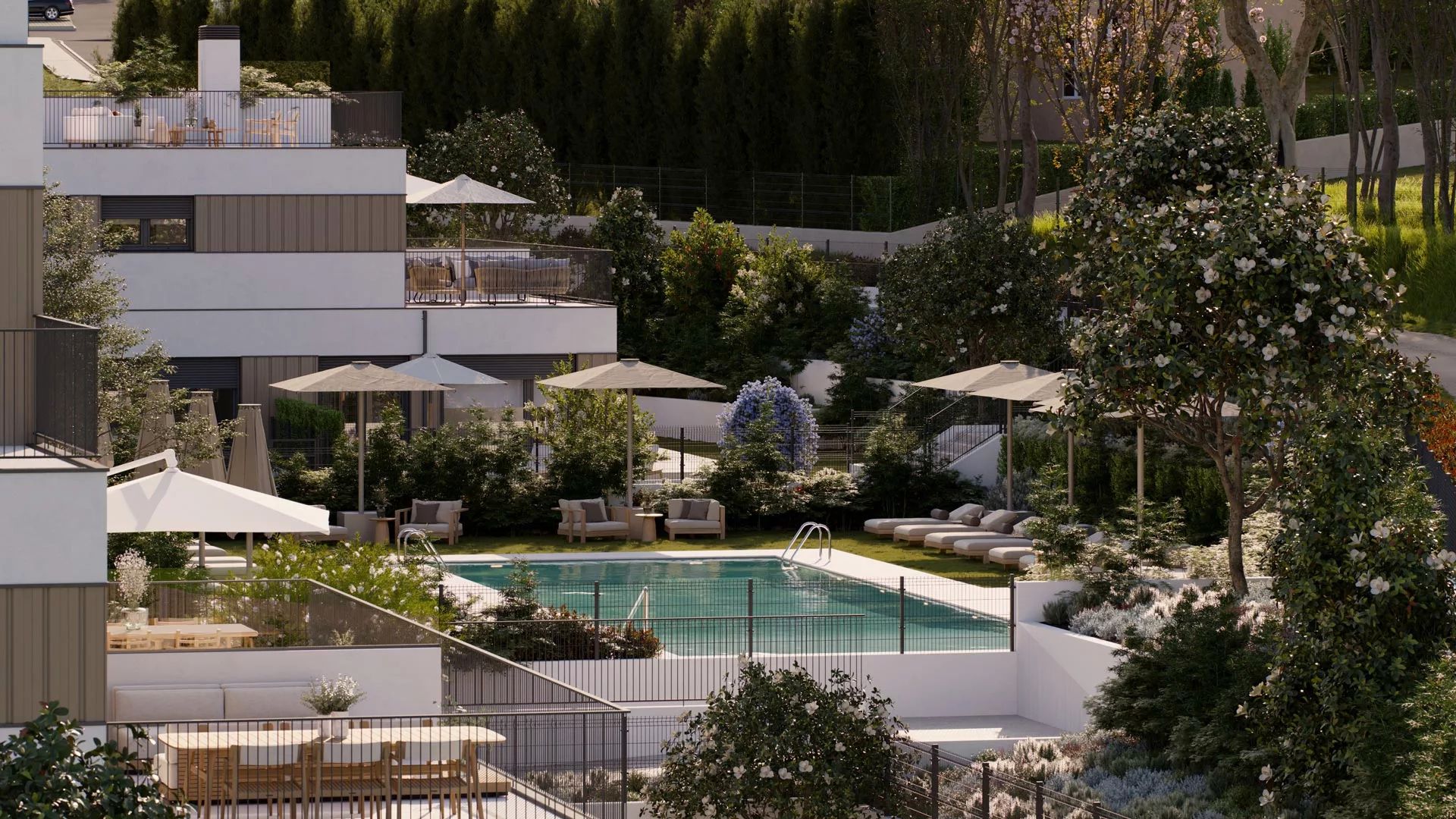 Piscina de Pis en venda en Oleiros