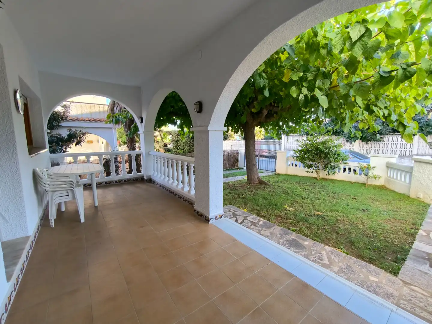 Jardí de Casa adosada en venda en Alcanar amb Jardí privat i Terrassa