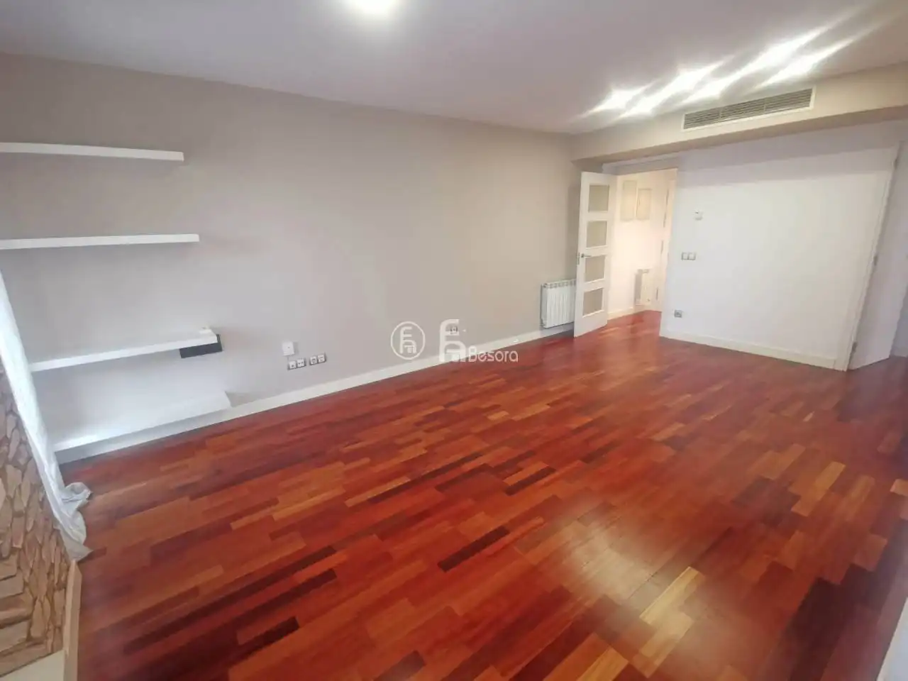 Sala de estar de Piso en venta en Lleida con Aire acondicionado, Calefacción y Parquet
