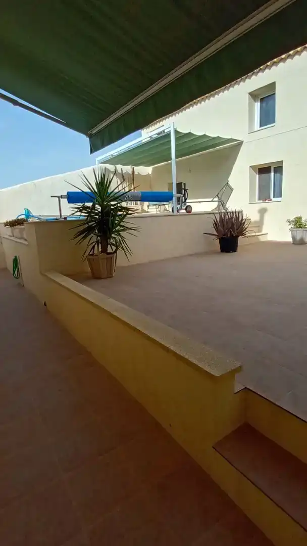 Terrassa de Finca rústica en venda en Aspe amb Piscina