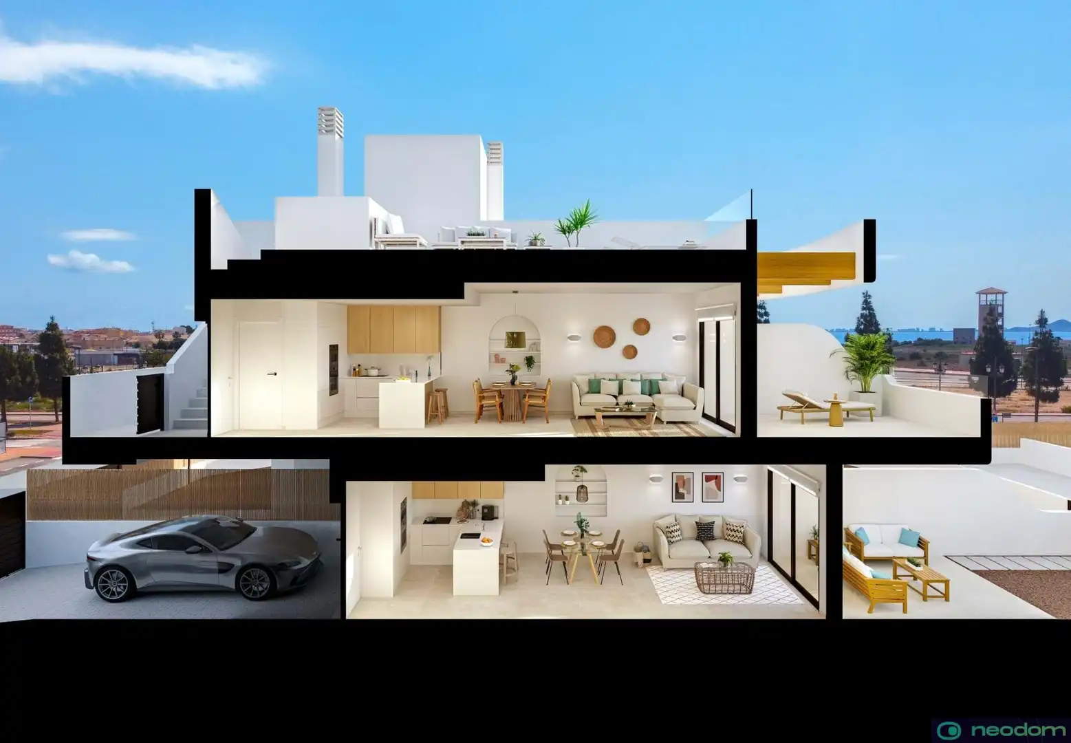 Attique avec piscine à vendre à N/A, imagen 39