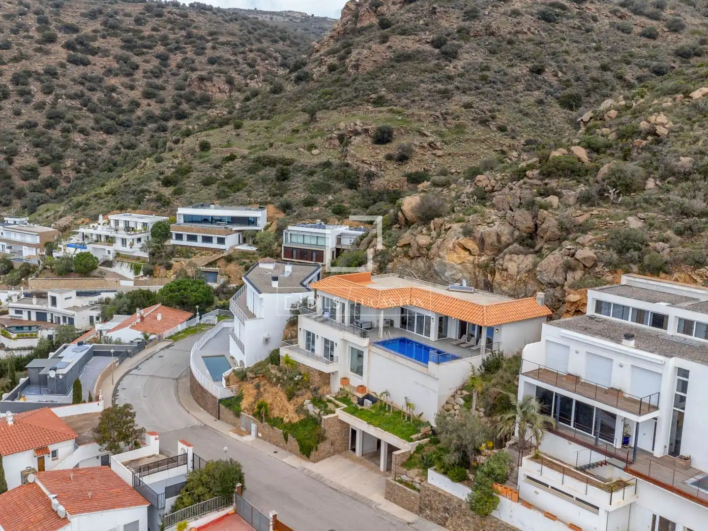 Exterior view of Houses for sale in Roses  with Air Conditioner, Heating and Terrace