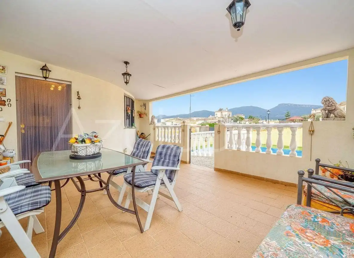 Terraza de Casa o chalet en venta en Castalla con Jardín privado, Terraza y Trastero