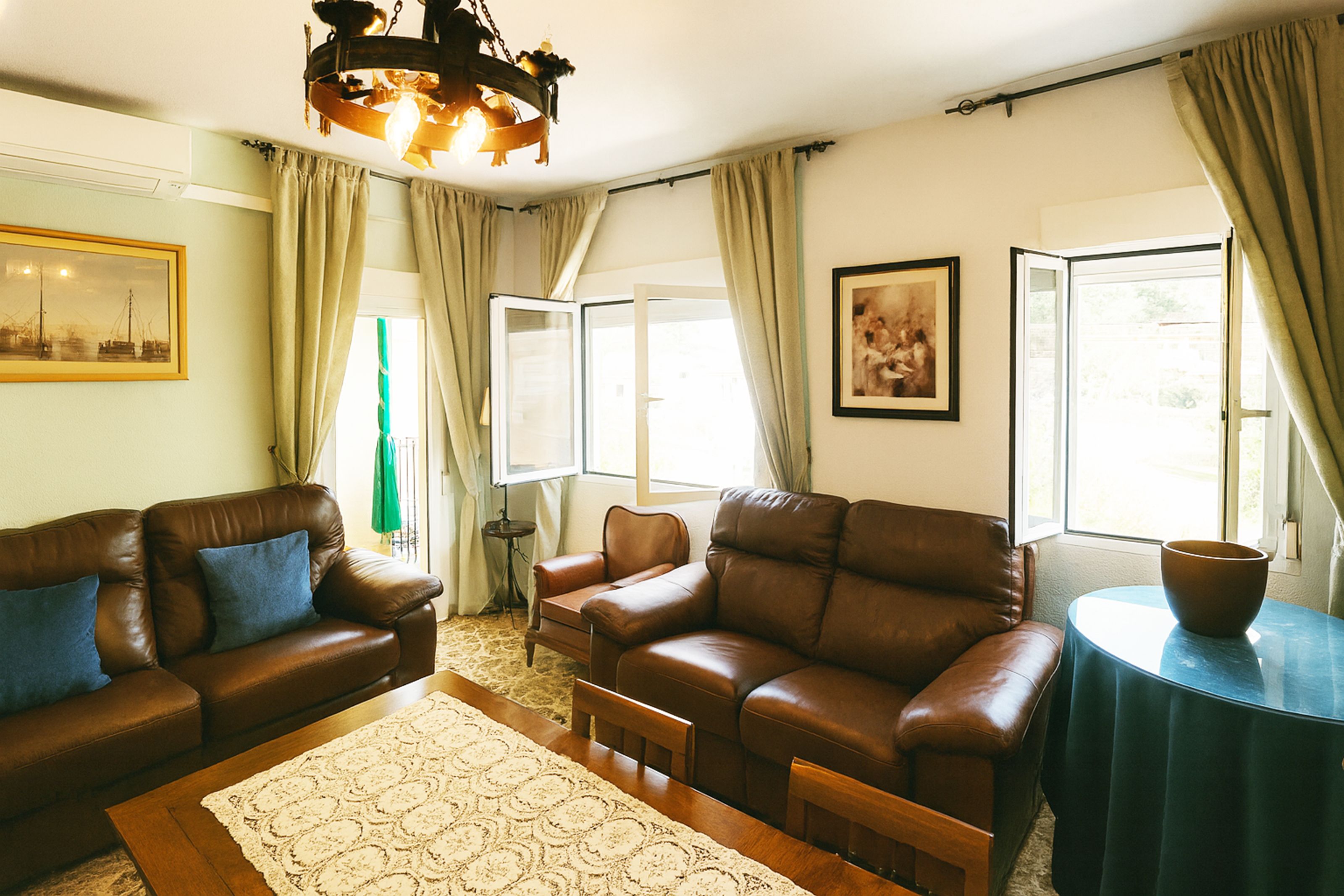 Sala d'estar de Pis en venda en Ávila Capital