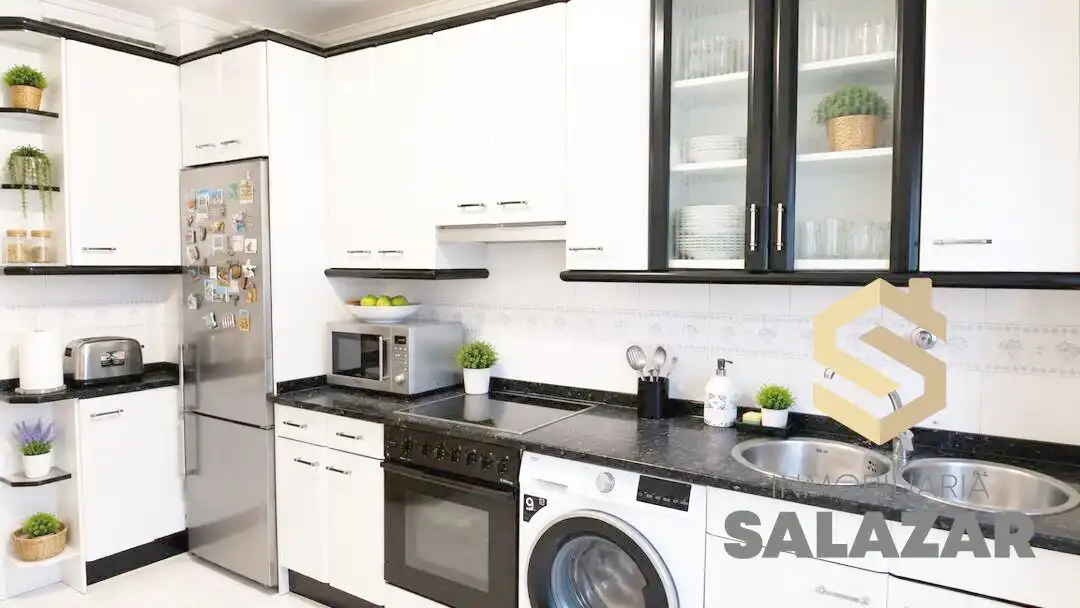 Kitchen of Flat for rent in Berango  with Terrace