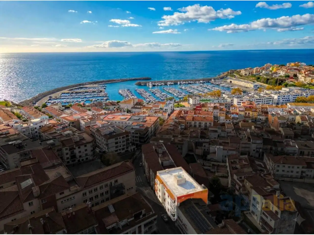 Vista exterior de Piso en venta en Palamós con Aire acondicionado, Parquet y Amueblado