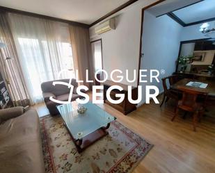 Living room of Flat to rent in  Barcelona Capital  with Air Conditioner, Heating and Terrace