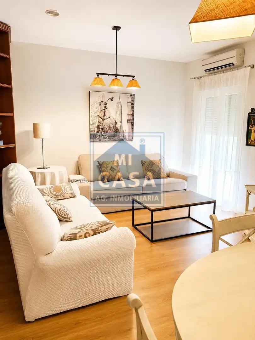 Wohnzimmer von Wohnungen zur Miete in Mérida mit Klimaanlage und Terrasse