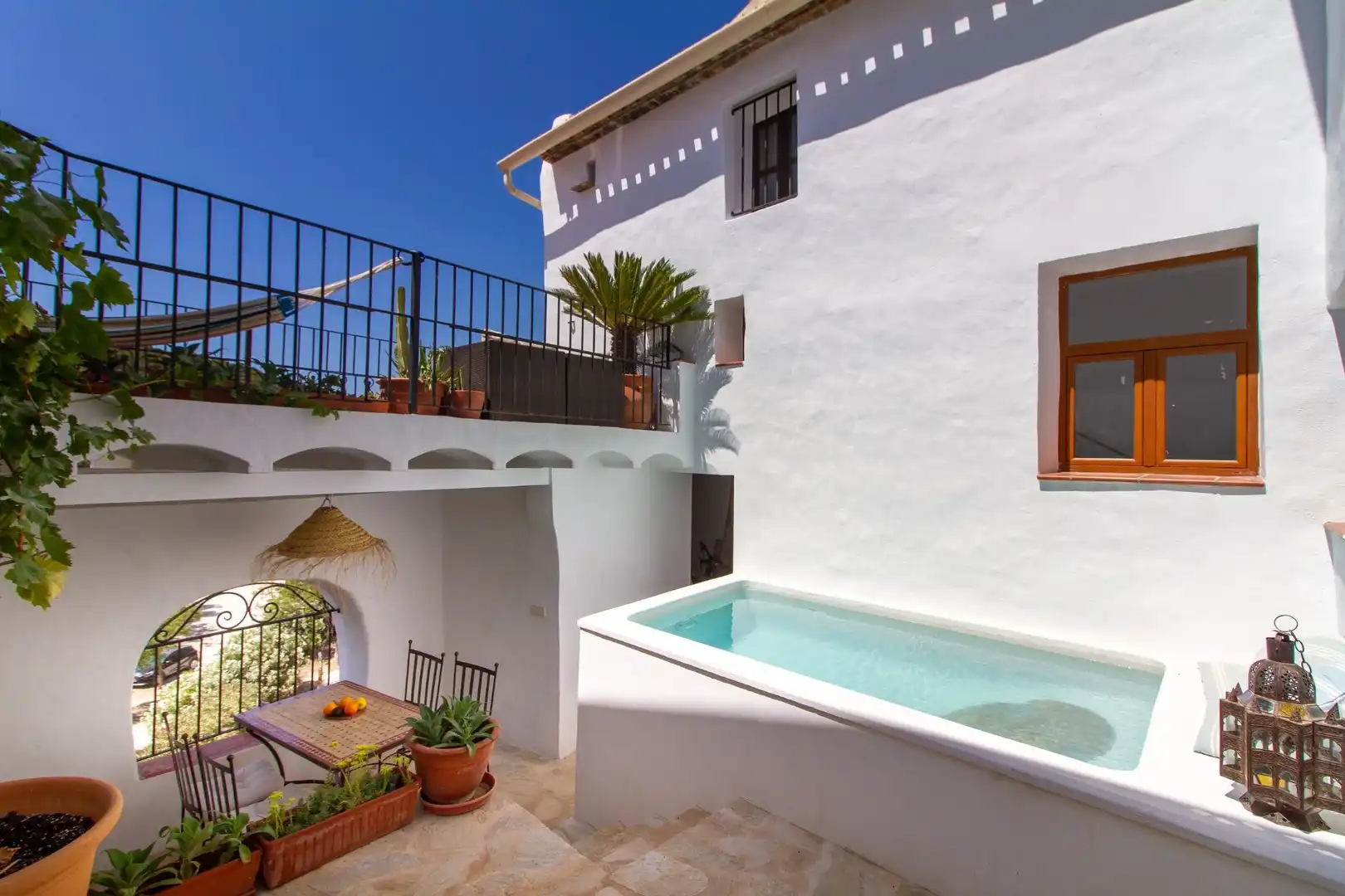 Terrassa de Casa o xalet en venda en Polop amb Aire condicionat, Terrassa i Piscina